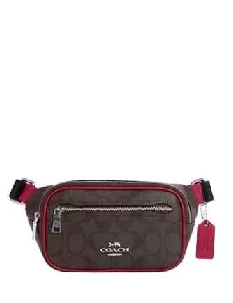 Coach Mini Belt Bag In Signature Canvas | Brixton Baker