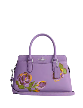 Coach Mini Darcie Carryall With Rose Print | Brixton Baker Coach Mini Darcie Carryall With Rose Print | Brixton Baker