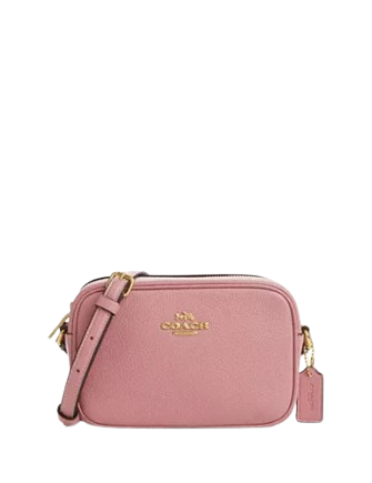 Coach mini camera bag discount pink