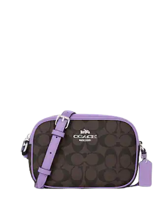 Coach Mini Jamie Camera Bag In Signature Canvas | Brixton Baker Coach Mini Jamie Camera Bag In Signature Canvas | Brixton Baker