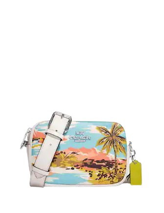 Coach Mini Jamie Camera Bag with Hawaiian Print
