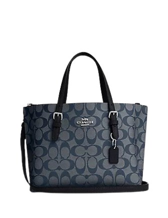 Coach Mollie Tote 25 In Signature Canvas Brixton Baker