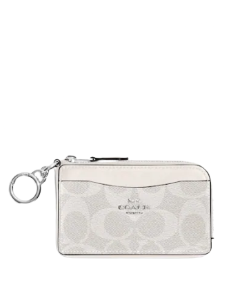 Coach signature 5 ring key case  Coach, Key case, Key card holder