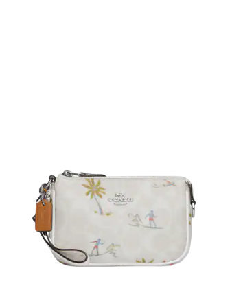Coach Nolita 15 In Signature Canvas With Hula Print