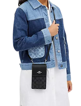 Coach north south phone crossbody discount