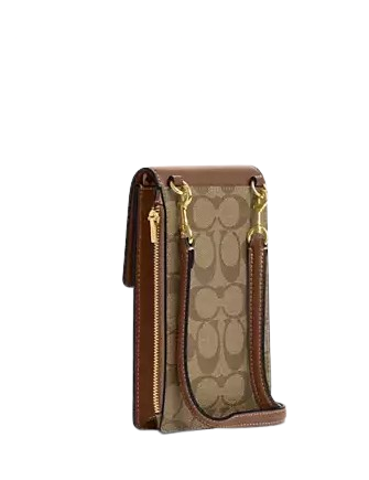 Coach crossbody cell phone wallet clearance