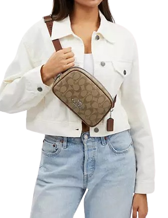 Coach Pace Belt Bag in Signature Canvas