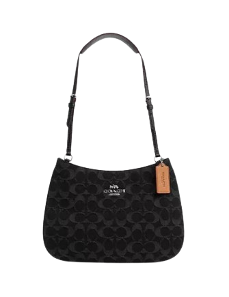 ショルダーバッグ Coach Denim Signature Hobo Shoulder Bag Coach Penelope Shoulder Bag In Signature Denim | Brixton Baker