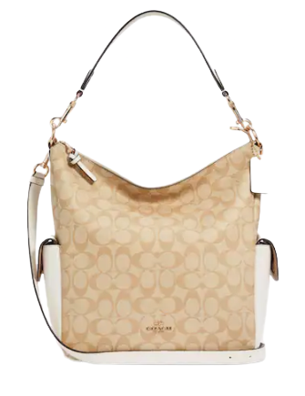 Coach Pennie Shoulder Bag In Signature Canvas Brixton Baker