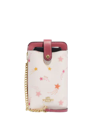 Coach Phone Crossbody With Shooting Star Print Brixton Baker