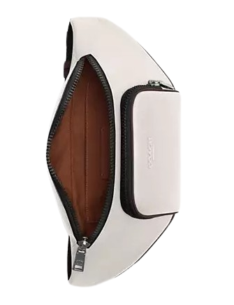 Coach leather belt bag on sale