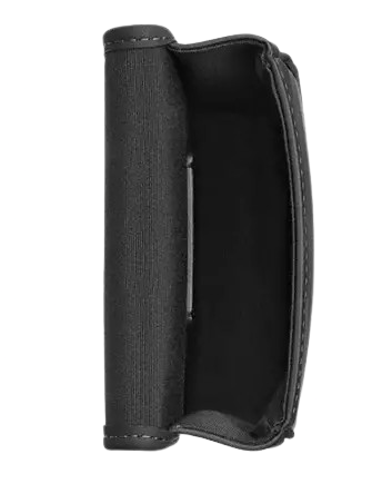 Coach smooth leather phone crossbody black sale