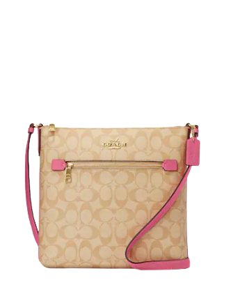 Coach Rowan File Bag In Signature Canvas Brixton Baker