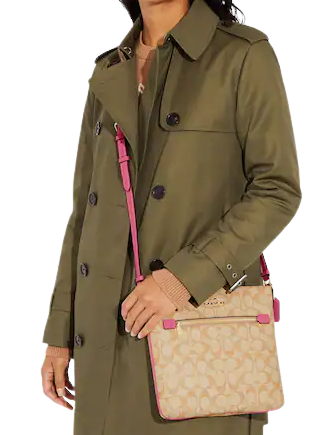 Coach file 2025 crossbody bag