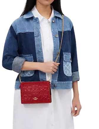 Coach Slim Crossbody In Signature Leather | Brixton Baker Coach Slim Crossbody In Signature Leather | Brixton Baker