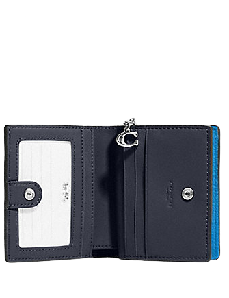 Coach Outlet Snap Wallet - Blue