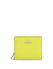 Coach Snap Wallet With Signature Canvas Interior