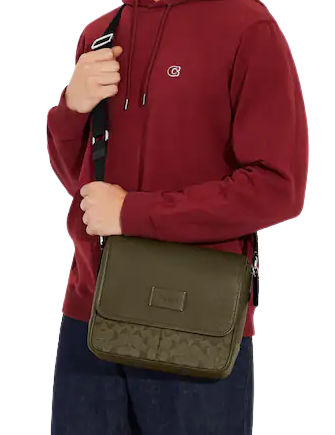 Coach Sprint Map Bag 25 In Signature Jacquard | Brixton Baker Coach Sprint Map Bag 25 In Signature Jacquard | Brixton Baker