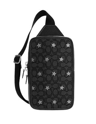 Coach Sullivan Pack In Signature Jacquard With Star Embroidery Coach Sullivan Pack In Signature Jacquard With Star Embroidery