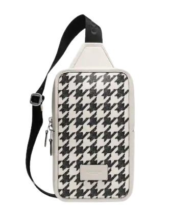 Coach Sullivan Pack With Houndstooth Print | Brixton Baker Coach Sullivan Pack With Houndstooth Print | Brixton Baker