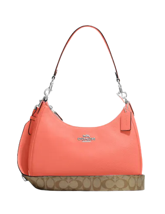 Coach Teri Hobo With Signature Canvas Brixton Baker