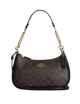 Coach Teri Shoulder Bag in Signature Canvas