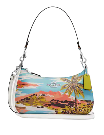 Coach Teri Shoulder Bag With Hawaiian Print Brixton Baker