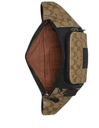 Coach Track Belt Bag In Signature Canvas | Brixton Baker Coach Track Belt Bag In Signature Canvas | Brixton Baker
