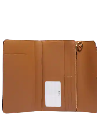 Small Bifold Wallet in Visetos Original Cognac