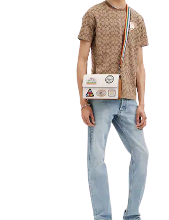 Coach Turner Flap Crossbody With Patches | Brixton Baker Coach Turner Flap Crossbody With Patches | Brixton Baker