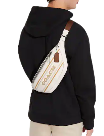 Coach Warren Belt Bag With Coach Stripe | Brixton Baker
