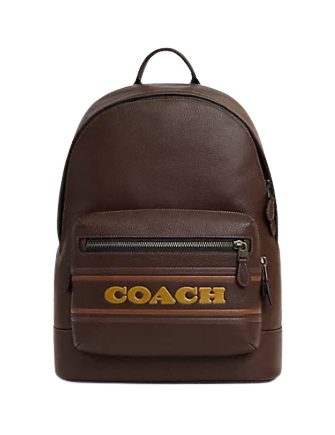 coach backpack stripe Coach West Backpack With Coach Stripe