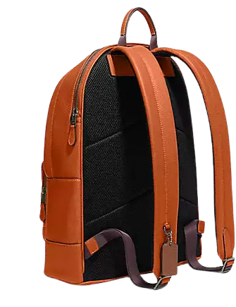 Coach West Backpack With Coach Stripe