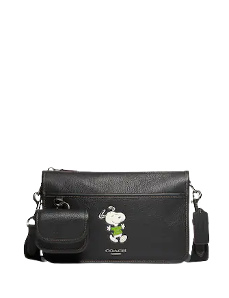 Coach Coach X Peanuts Heritage Convertible Crossbody With Coach Coach X Peanuts Heritage Convertible Crossbody With