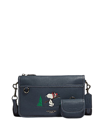 Coach Coach X Peanuts Heritage Convertible Crossbody With Snoopy Coach Coach X Peanuts Heritage Convertible Crossbody With Snoopy