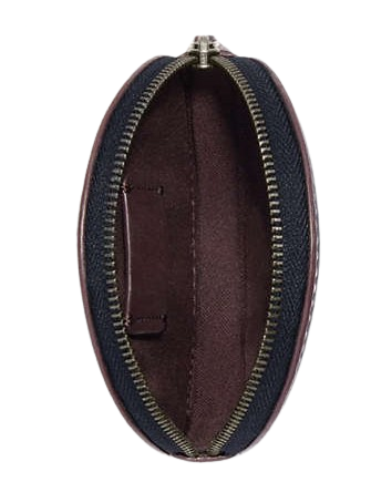 Coach Coach X Peanuts Round Coin Case With Snoopy Let It Snow Coach Coach X Peanuts Round Coin Case With Snoopy Let It Snow