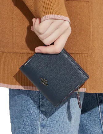 Coach Coach X Peanuts Snap Wallet With Snoopy Ski Motif