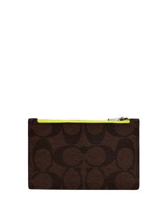 Coach wristlet card 2024 holder