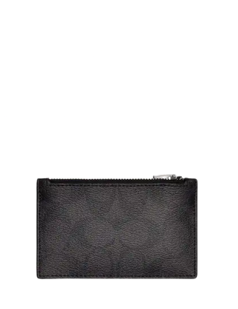 Coach Zip Card Case In Signature Canvas | Brixton Baker Coach Zip Card Case In Signature Canvas | Brixton Baker
