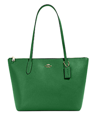 Coach Bags Nwt Coach Zip Top Tote Color Green Size Os Mizcami s Closet