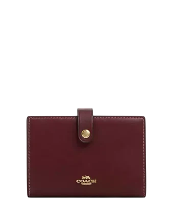 Coach 2 In 1 Wallet Maroon