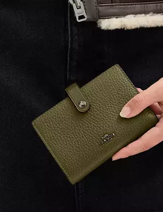 Coach 2 In 1 Wallet Olive