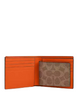 Coach 3 In 1 Wallet In Signature Canvas Tan Spice Orange