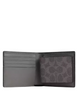 Coach 3 In 1 Wallet In Signature Canvas With Varsity Stripe  Grey