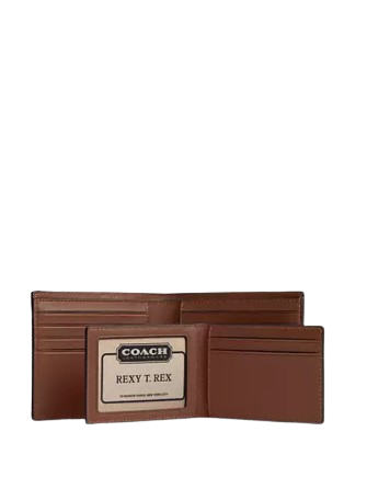 Coach 3 In 1 Wallet With Whipstitch Saddle