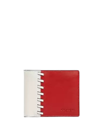 Coach 3 In 1 Wallet With Whipstitch Sport Red Chalk