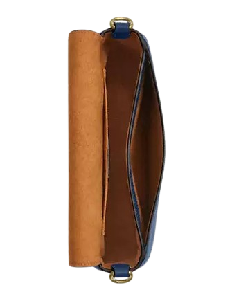 Coach Amelia Saddle Bag Deep Blue