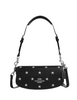 Coach Andrea Small Shoulder Bag With Star Print Black
