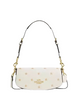 Coach Andrea Small Shoulder Bag With Star Print Chalk