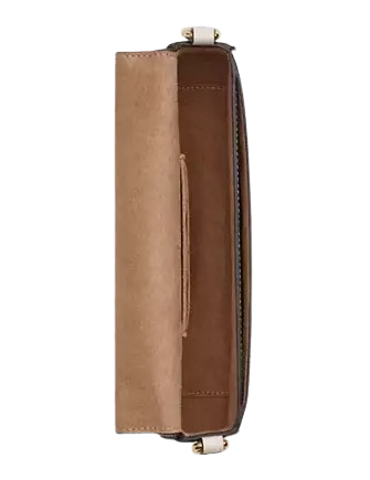 Coach Andrea Small Shoulder Bag With Star Print Chalk